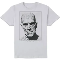 T-Shirt Homme La Momie Portrait - Universal Monsters - Blanc