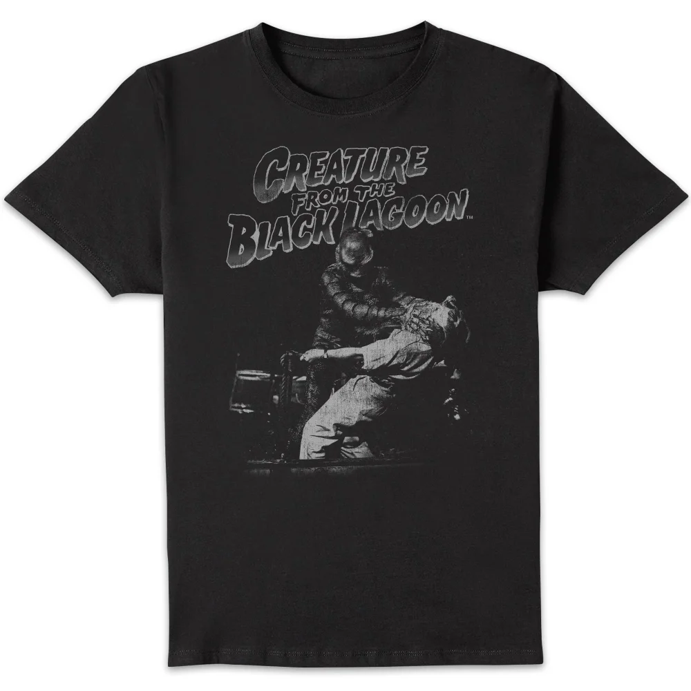 T-Shirt Homme L'Étrange Créature du lac noir (Noir et Blanc) - Universal Monsters - Noir - S Image 1