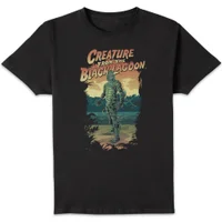 T-Shirt Homme L'Étrange Créature du lac noir - Universal Monsters - Noir - undefined undefined