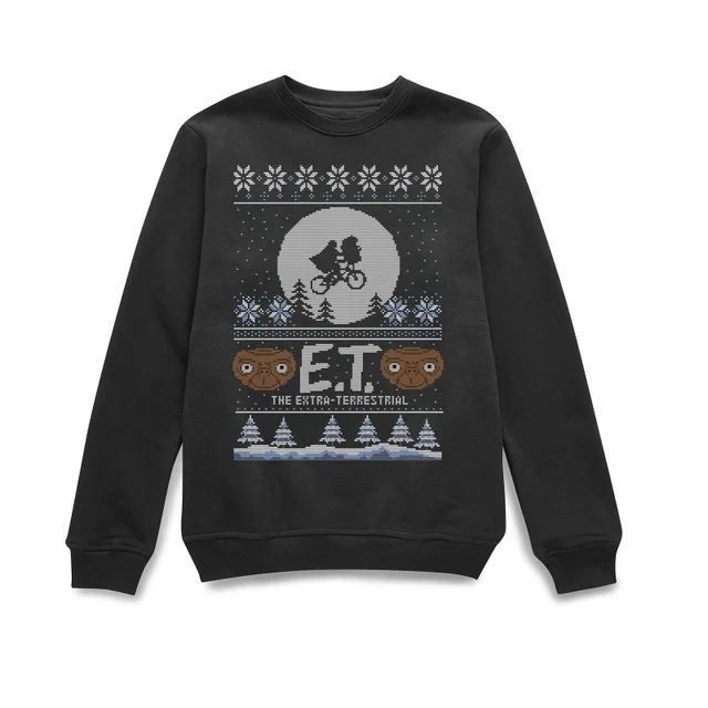 E.T. the Extra-Terrestrial Pull de Noël - Noir