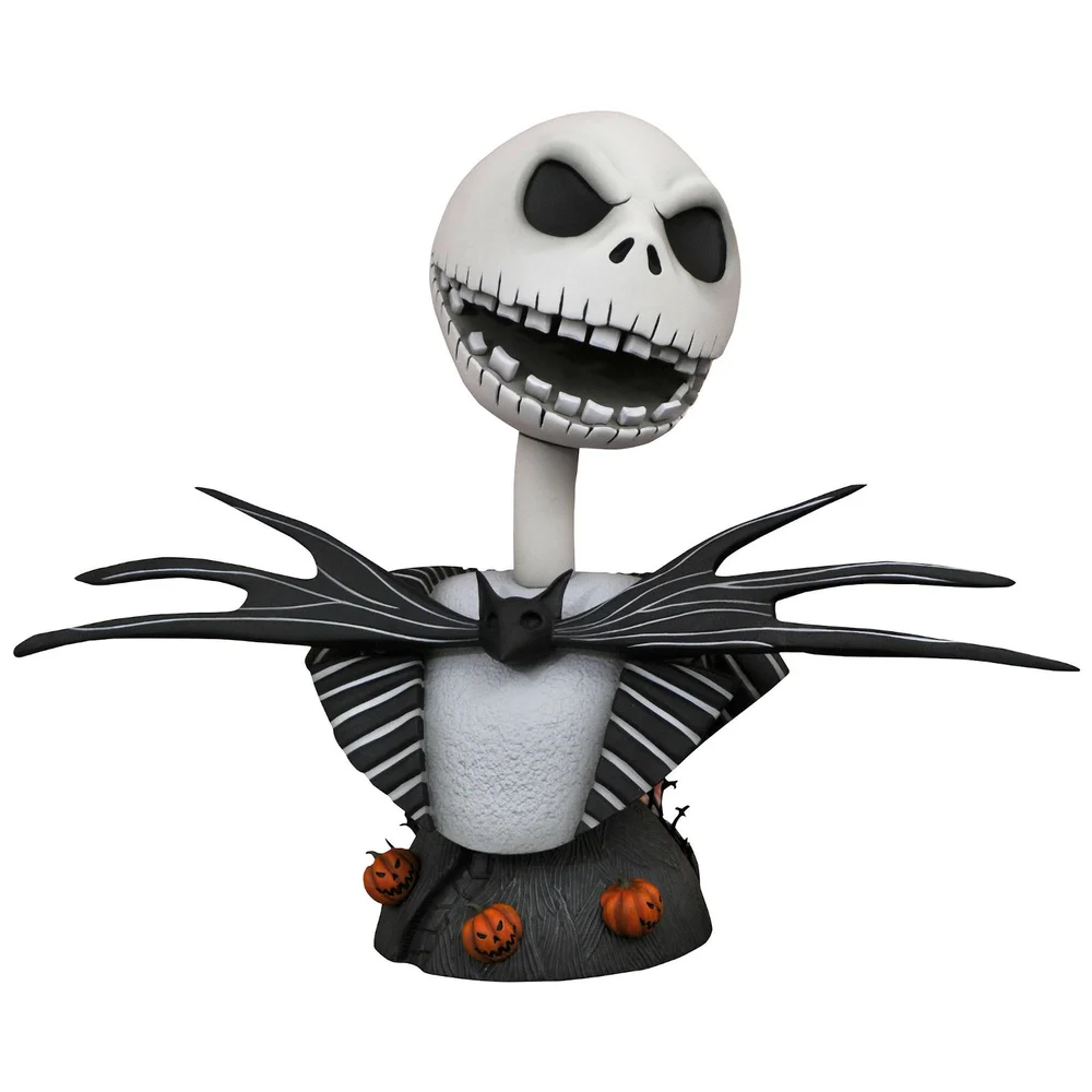 Diamond Select L'Étrange Noël de monsieur Jack - Buste 3D échelle 1/2 - Jack Skellington Image 1