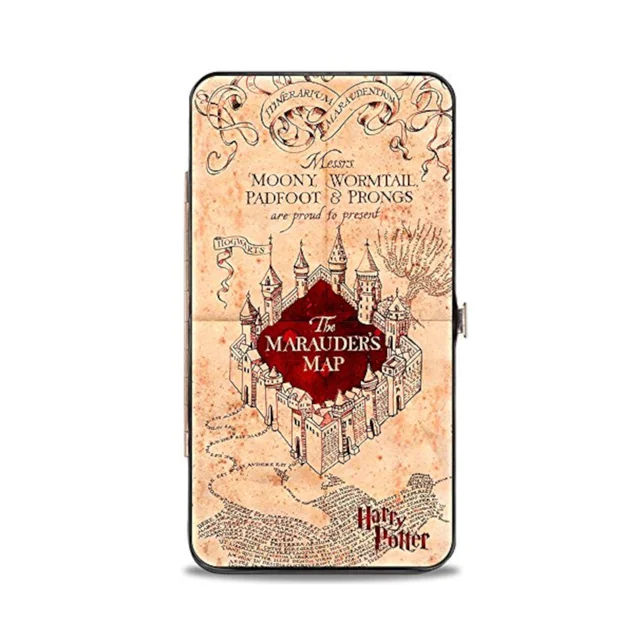 Buckle-Down Harry Potter Hogwarts School The Maraunder's Map Hinged Wallet