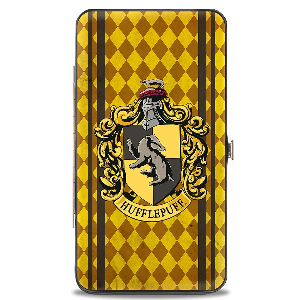 Buckle-Down Harry Potter Hufflepuff Hinged Wallet Image 1