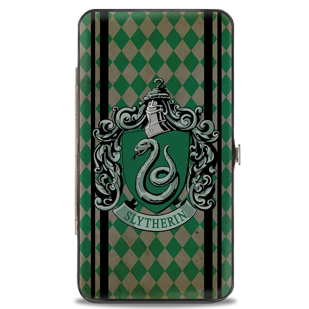 Buckle-Down Harry Potter Slytherin Hinged Wallet Image 1