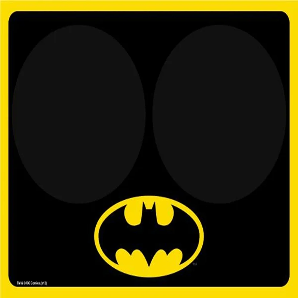 Buckle-Down DC Comics Batman Bowl Placemat - Black/Yellow Image 1