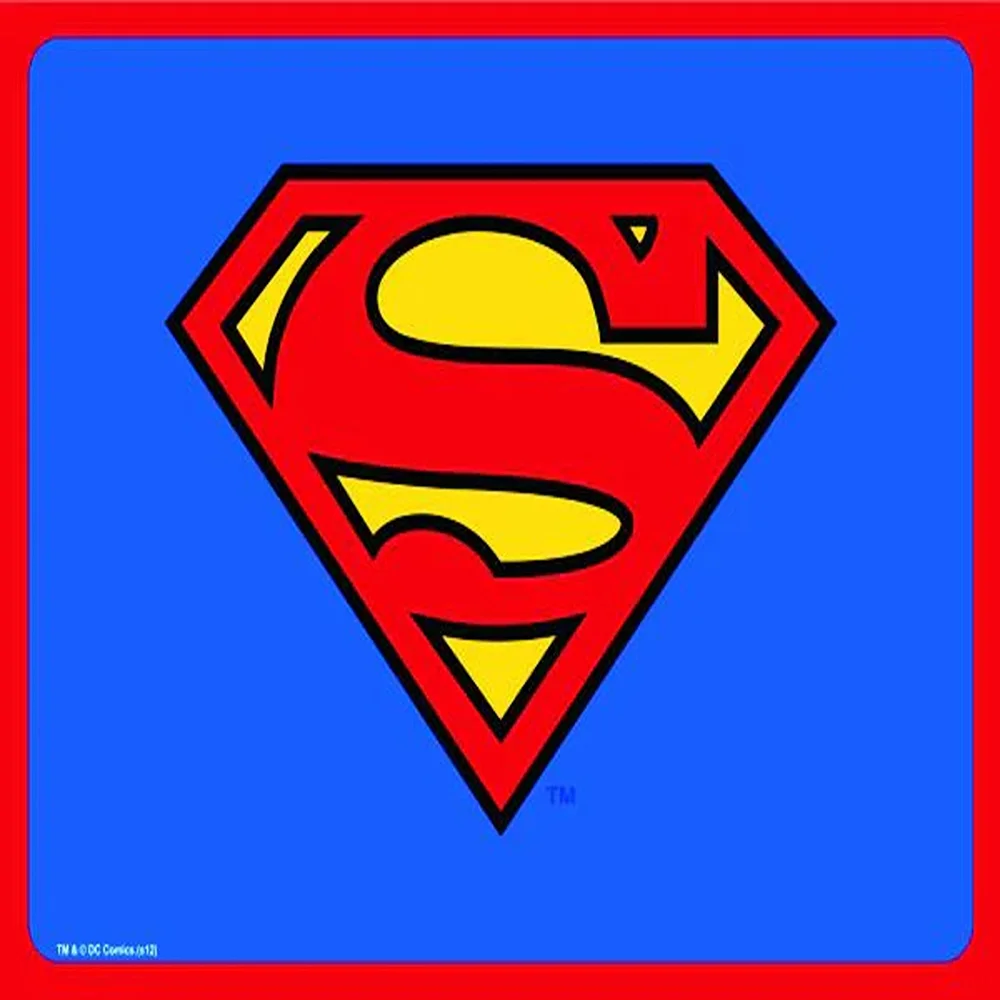 Buckle-Down DC Comics Superman Shield Placemat - Blue Image 1
