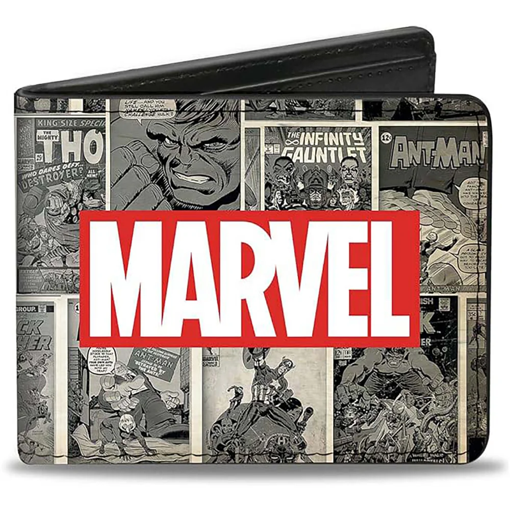 Buckle-Down Marvel Logo Bi-Fold Wallet Image 1