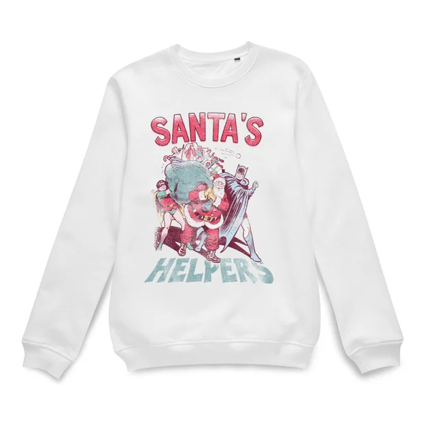 DC Santa's Helpers Pull de Noël - Blanc