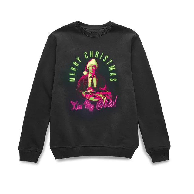 National Lampoon Merry Christmas Clark Griswold Pull de Noël - Noir