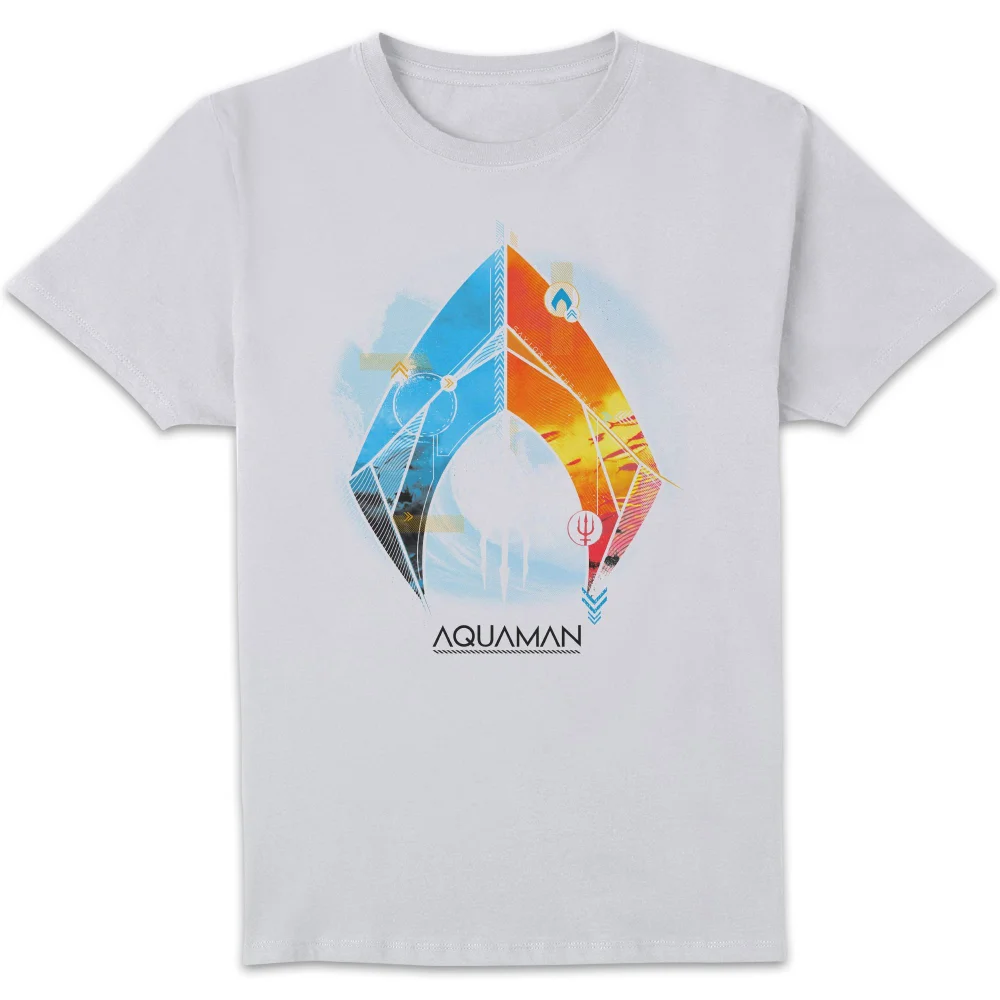 Aquaman Back To The Beach Men's T-Shirt - White - S Image 1