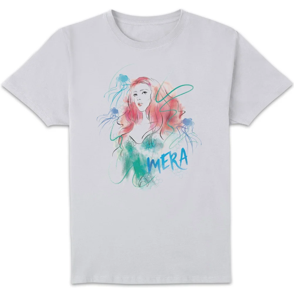 Aquaman Mera Men's T-Shirt - White - S Image 1