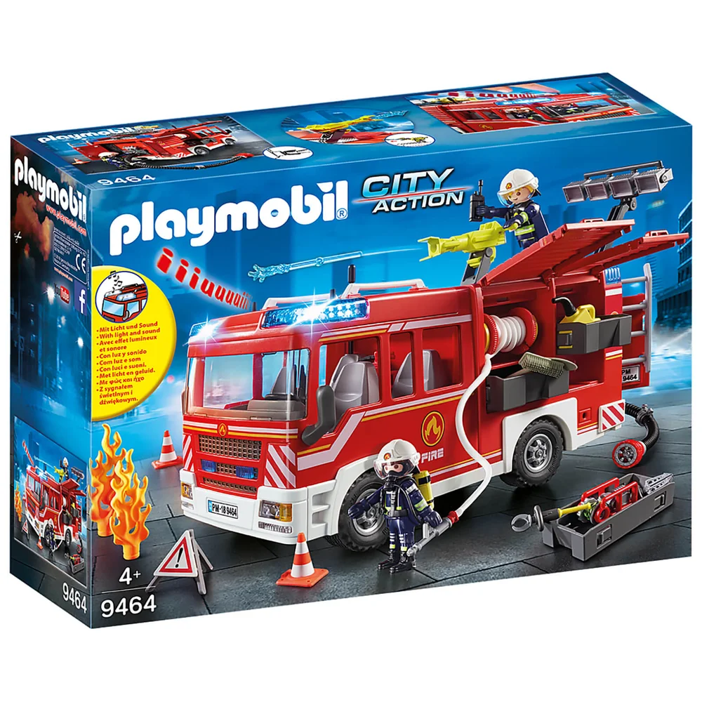 Playmobil City Action Fourgon d'intervention des pompiers (9464) Image 1