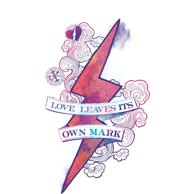 Harry Potter Love Leaves Its Own Mark Men's T-Shirt - White