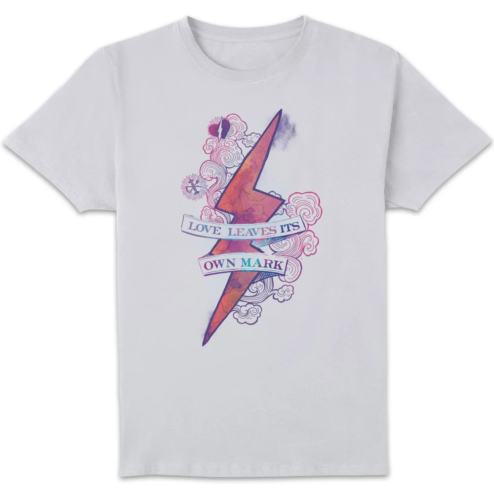 Harry Potter Love Leaves Its Own Mark Men's T-Shirt - White - S Image 1