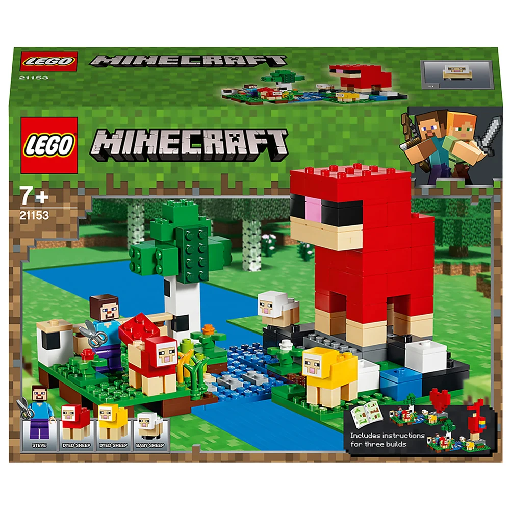 LEGO Minecraft : La ferme à laine (21153) Image 1
