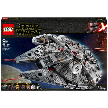LEGO Star Wars: Faucon Millenium, Maquette à Construire avec Figurines (75257)