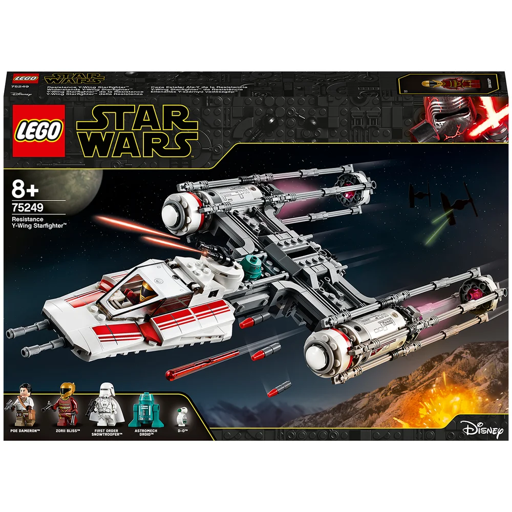 LEGO Star Wars 75249 Y-Wing Starfighter de la Résistance Image 1