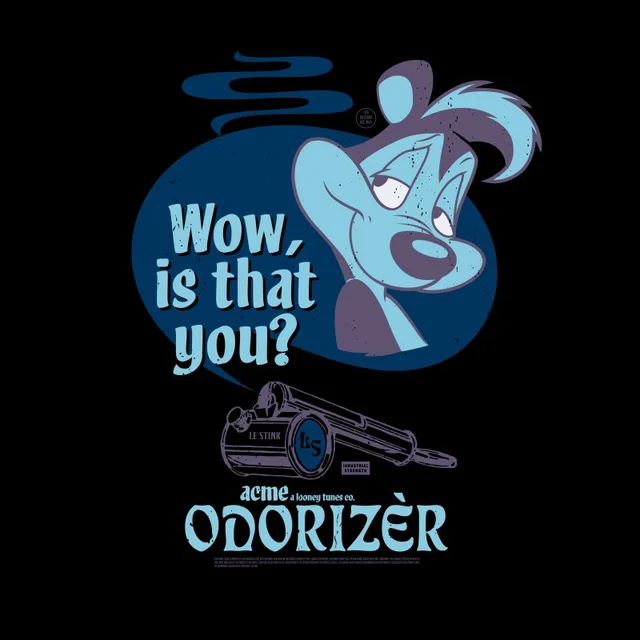 Looney Tunes ACME Odorizer Men's T-Shirt - Black