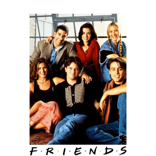 Friends Group Photo Men's T-Shirt - White