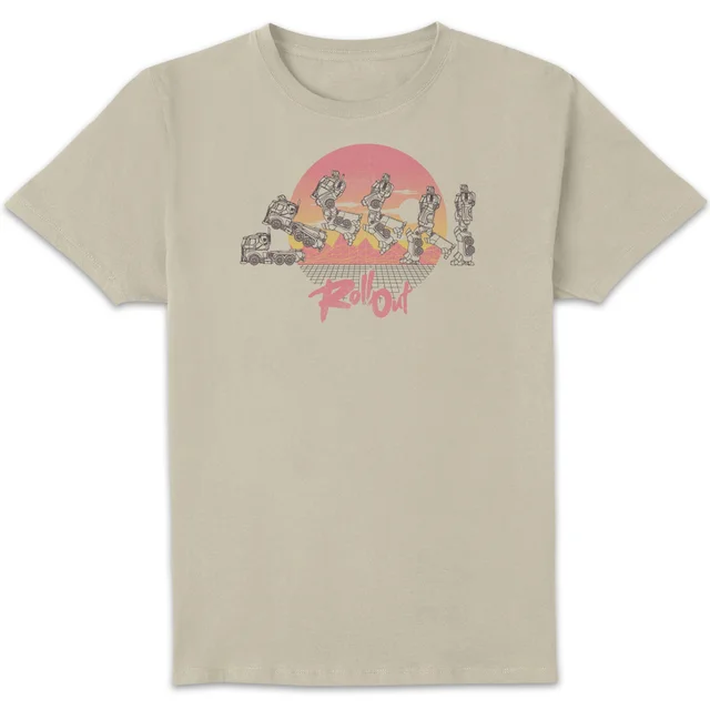 Transformers Roll Out T-Shirt - Blanc Vintage Wash