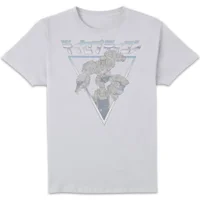 Transformers Megatron Rétro Japonais T-Shirt - Blanc