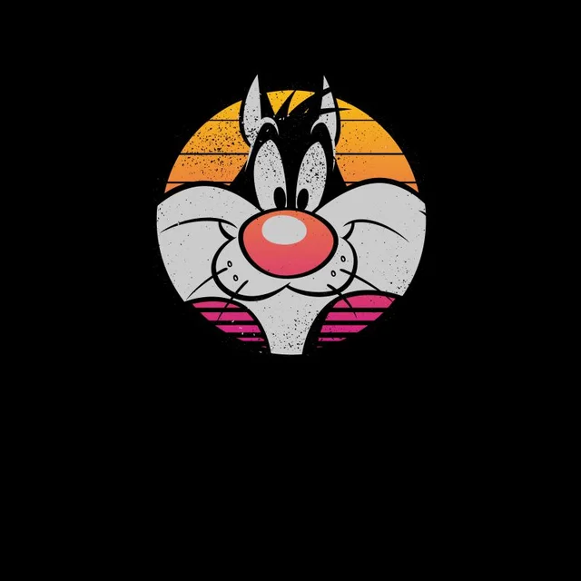 Looney Tunes Kaboom ! Grosminet T-shirt - Noir