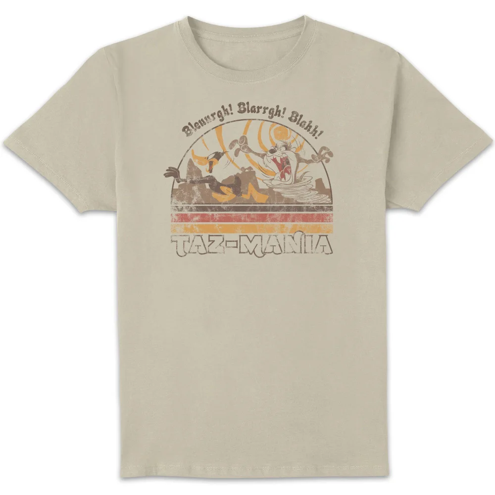 Looney Tunes Kaboom ! Tazmania T-shirt effet rétro - Beige - M Image 1
