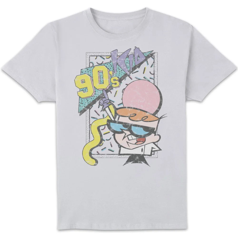Cartoon Network Spin Off T-Shirt Dexter's Laboratory 90's Kid - Blanc - S Image 1