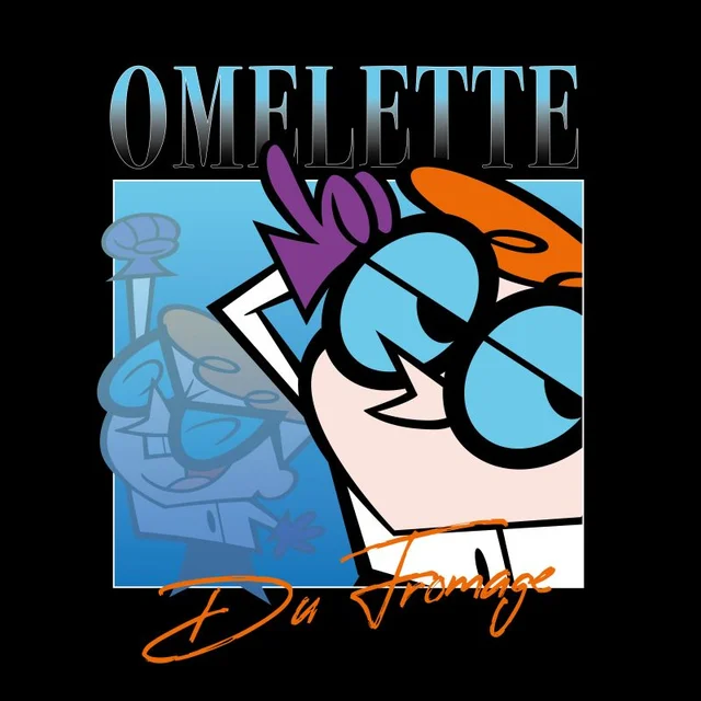 Cartoon Network Spin Off T-Shirt Le Laboratoire de Dexters 90's Photoshoot - Noir