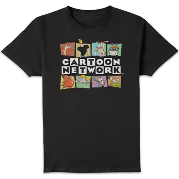 Cartoon Network Logo Characters Men's T-Shirt - Black