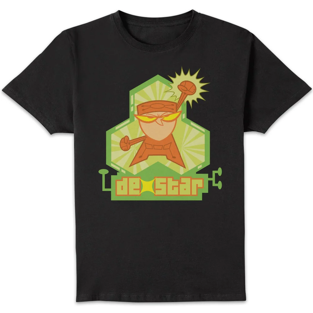 Dexters Lab DexStar Hero Men's T-Shirt - Black - S Image 1