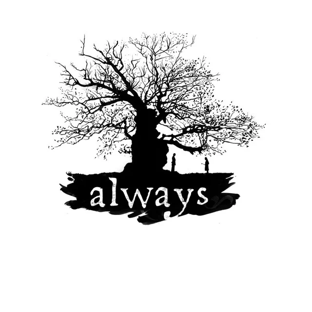 Harry Potter Always Tree Men's T-Shirt - White