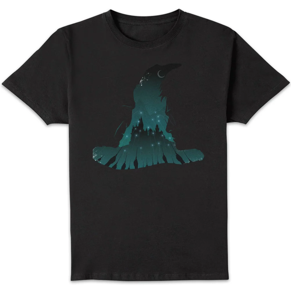 Harry Potter Sorting Hat Silhouette Men's T-Shirt - Black - S Image 1
