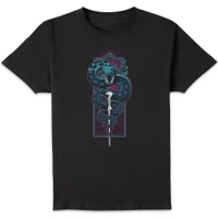 Harry Potter Nagini Neon Men's T-Shirt - Black