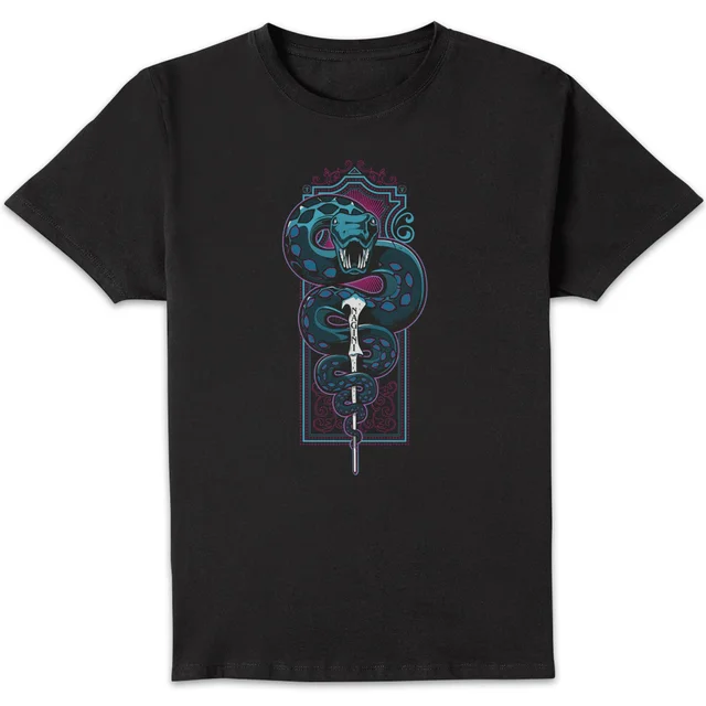 Harry Potter Nagini Neon Men's T-Shirt - Black