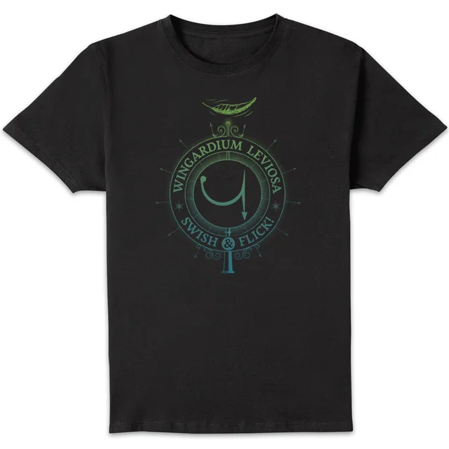 Harry Potter Wingardium Leviosa Men's T-Shirt - Black