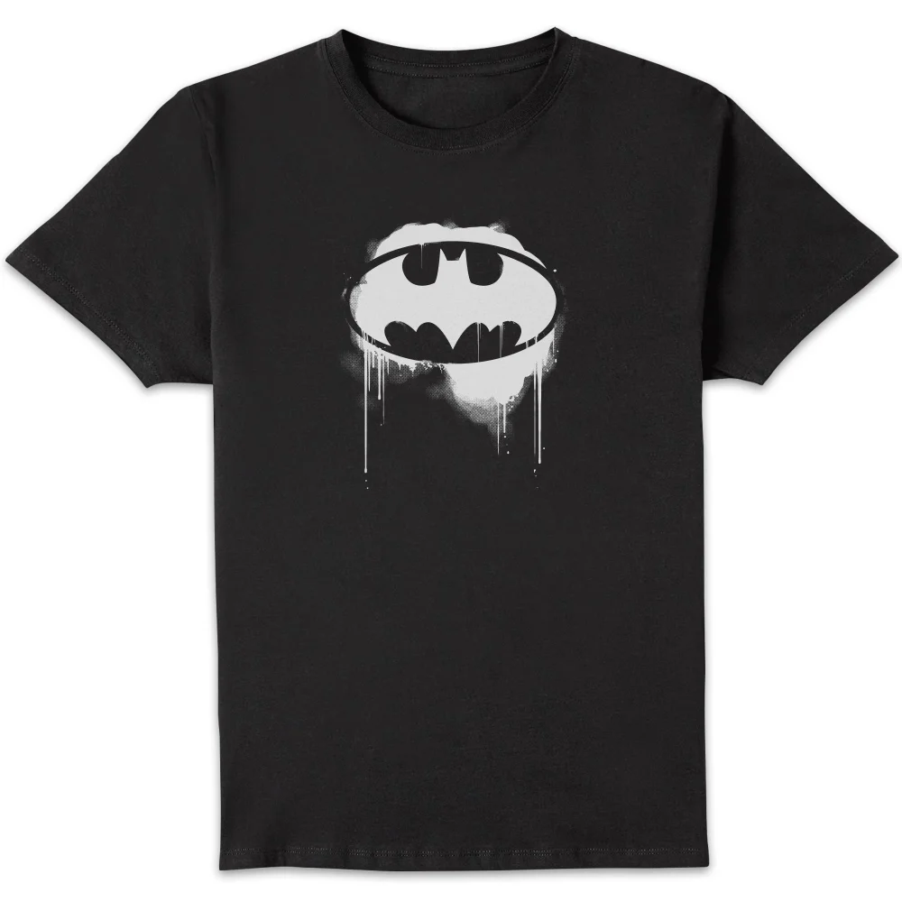 T-shirt pour homme Justice League Graffiti Batman - Noir - S Image 1