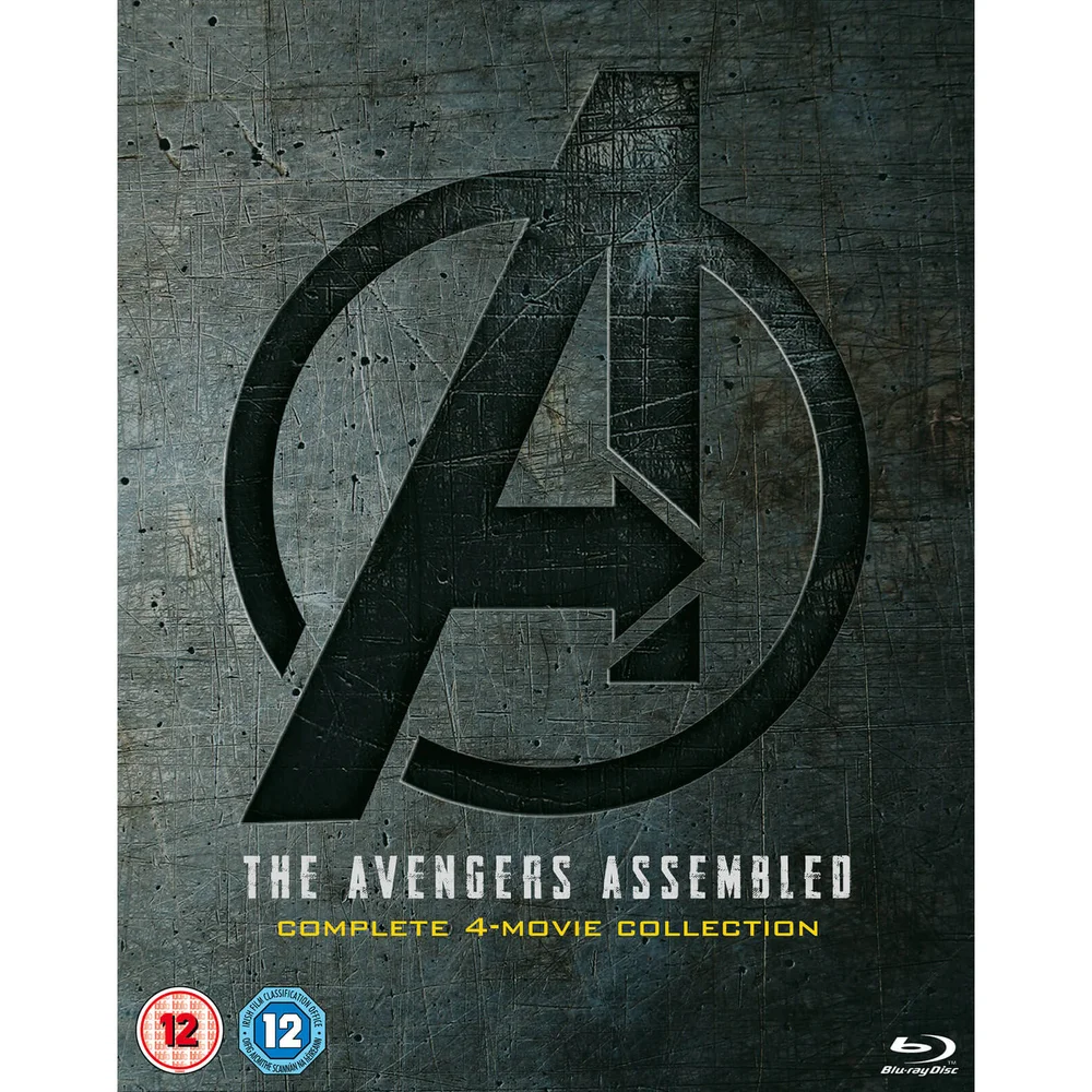 Coffret Blu-ray complet Avengers 1-4 Image 1