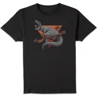 Jurassic Park Primal "When Dinosaurs Ruled The Earth" T-Shirt Unisexe -Noir