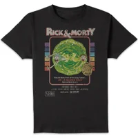T-shirt - Rick and Morty A Hundred Days VHS - Noir - undefined undefined