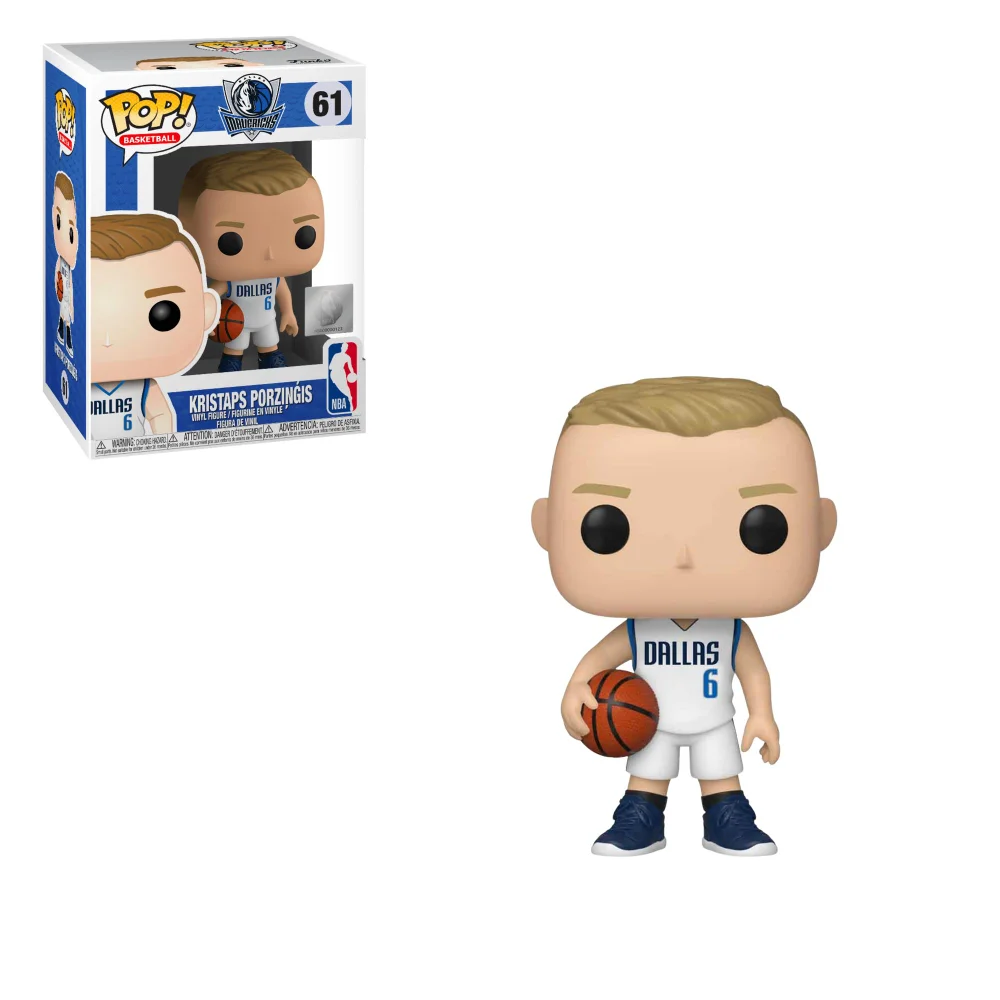 Figurine Pop! Kristaps Prozingis - NBA Dallas Mavericks Image 1