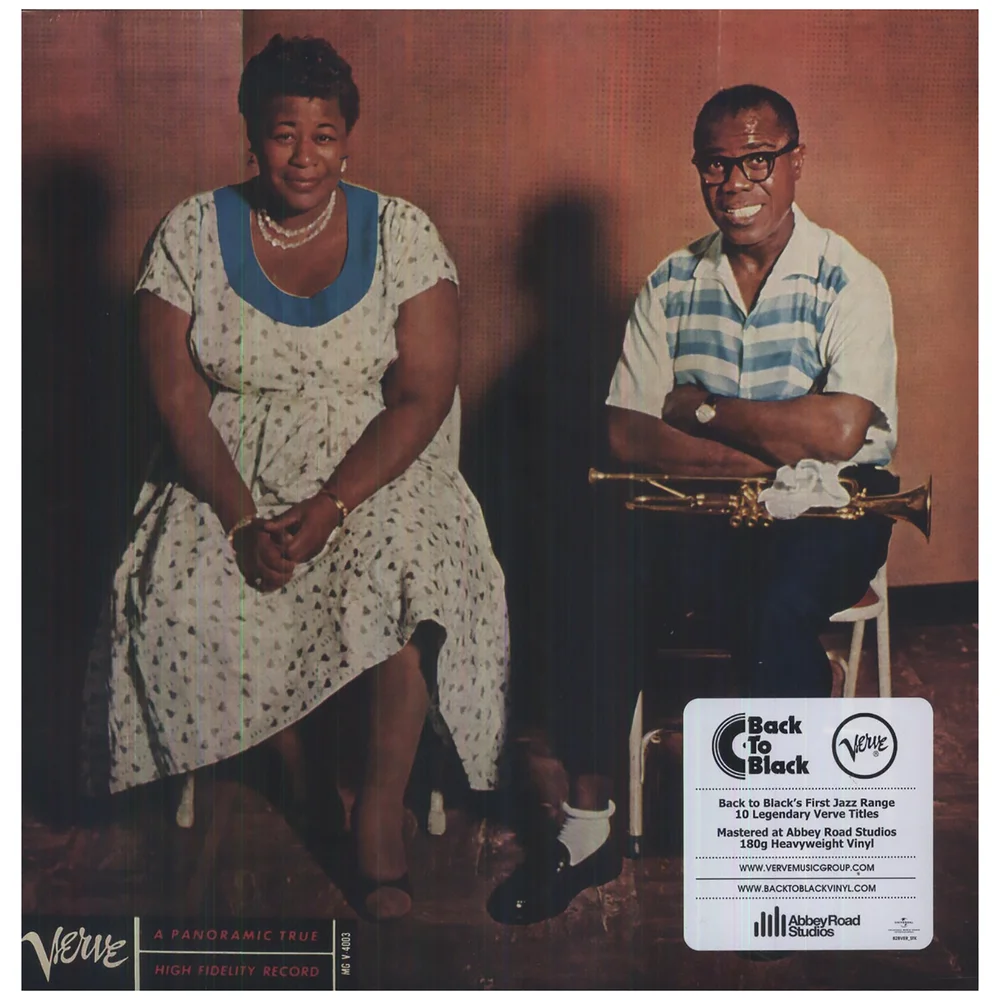 Ella Fitzgerald Louis Armstrong - Ella and Louis LP Image 1