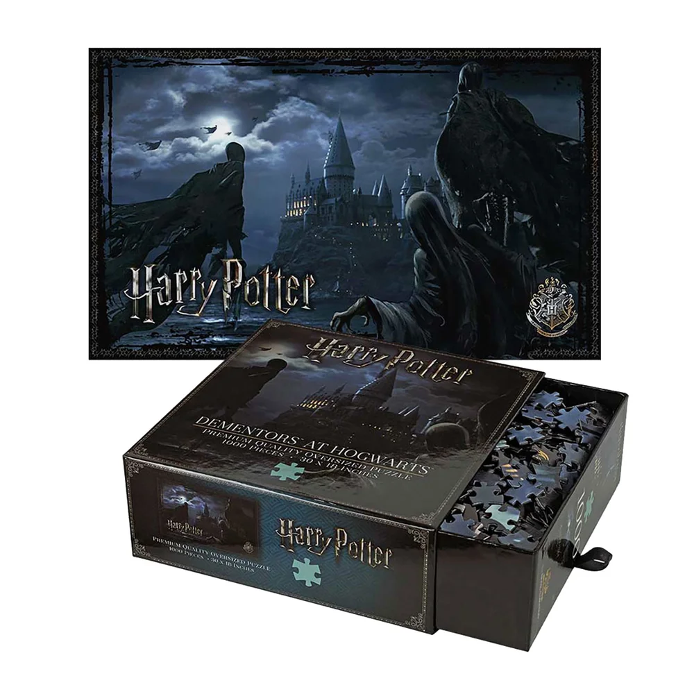 Harry Potter Puzzle Détraqueurs à Poudlard 1000 pièces - Noble Collection Image 1
