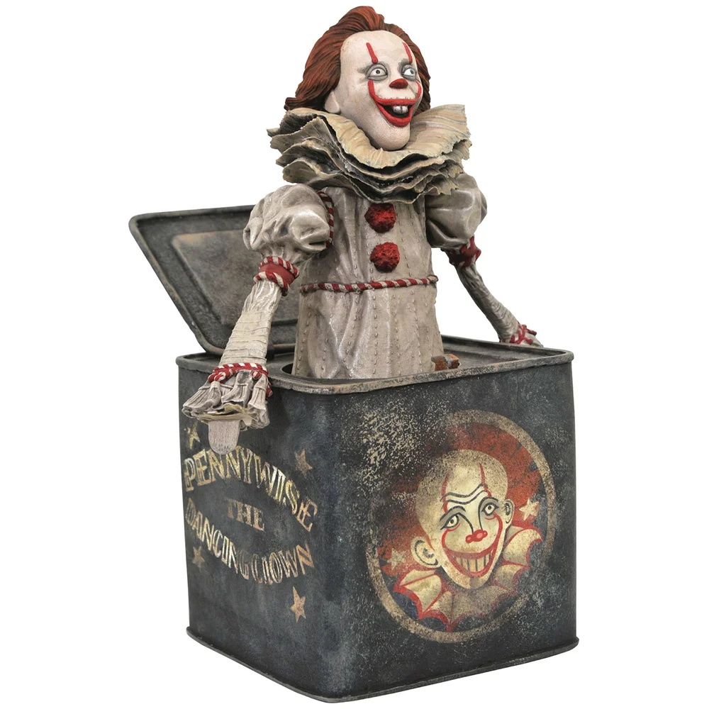 Boîte à ressort Grippe-Sou (23 cm), Ça : Chapitre 2, Gallery PVC Diorama – Diamond Select Image 1