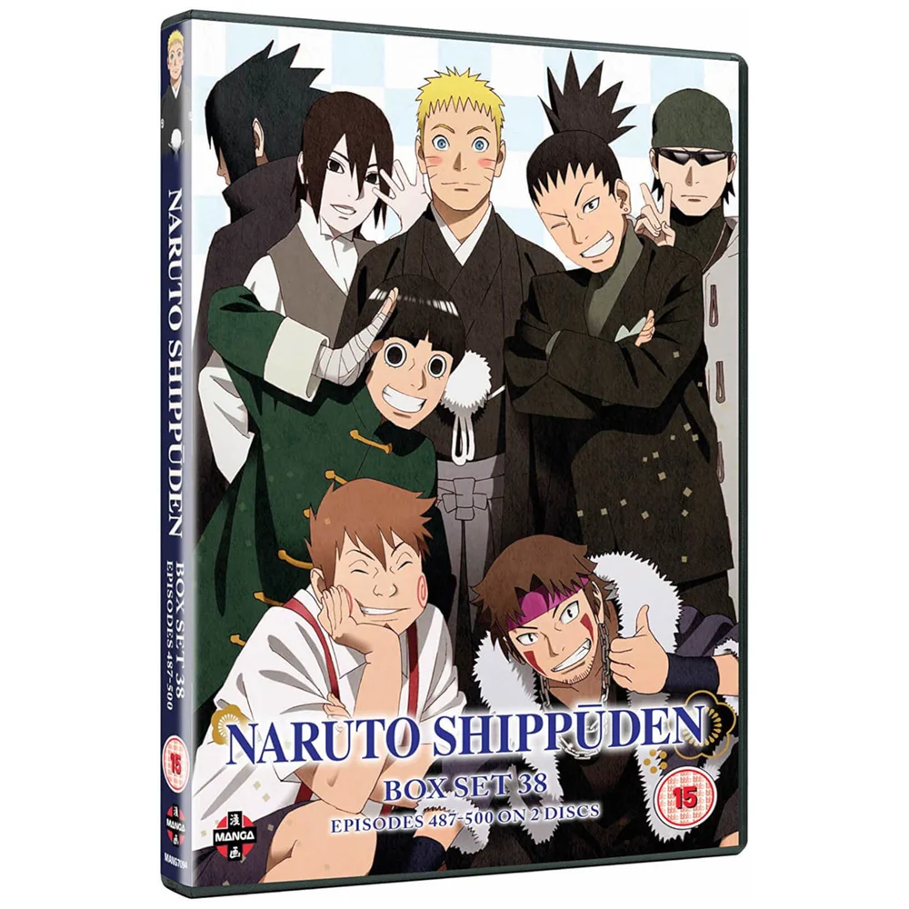Naruto Shippuden Boite 38 (Épisodes 487-500) Image 1