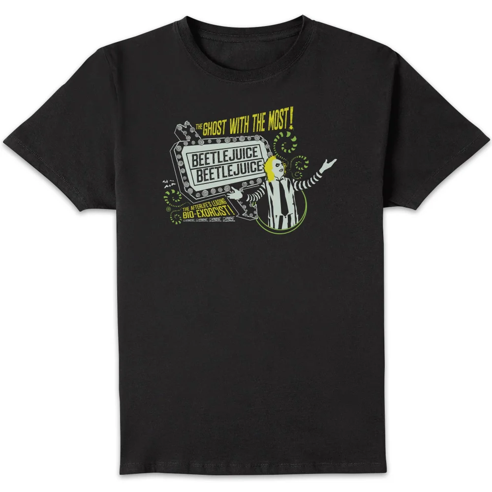 Beetlejuice The Ghost With The Most Unisex T-Shirt - Black - S - Noir Image 1