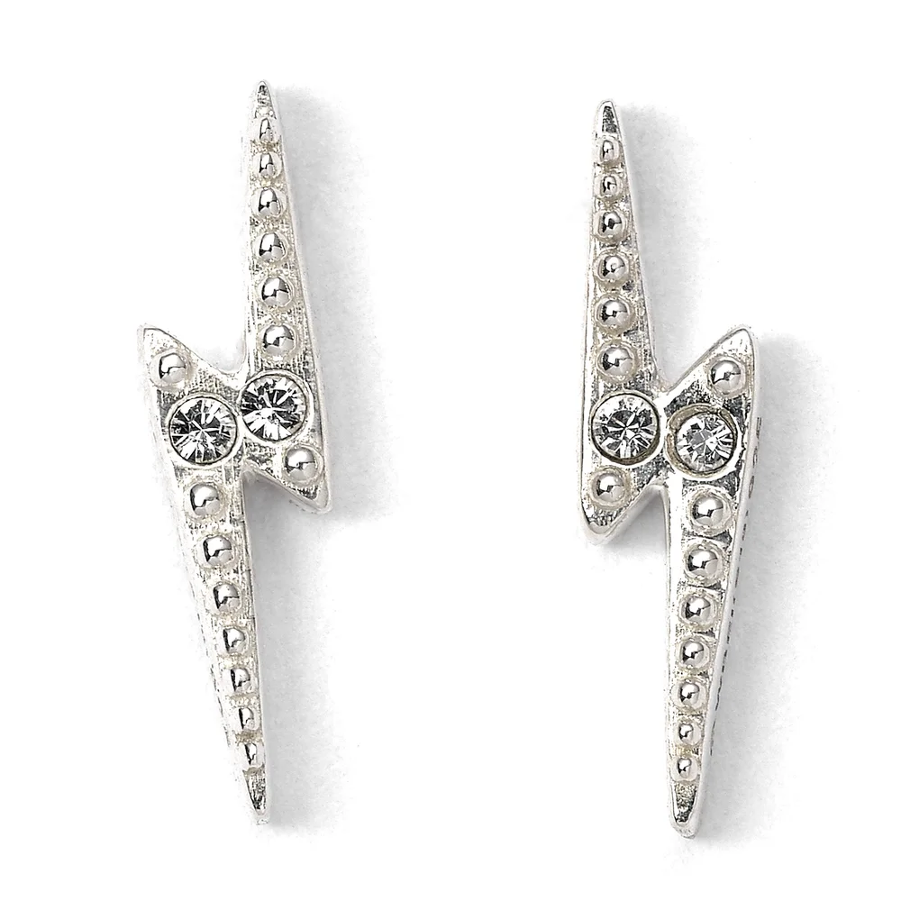 Boucles d'oreilles en forme d'éclair Harry Potter ornées de cristaux Swarovski Image 1