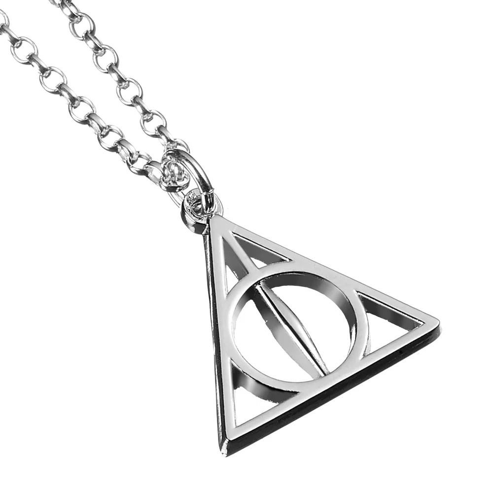Harry Potter Collier des Reliques de la Mort en argent Image 1