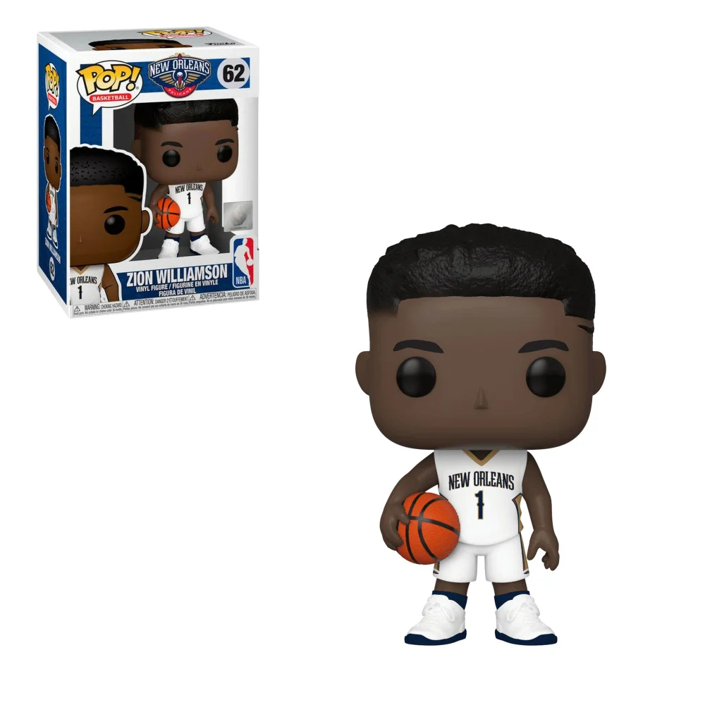 Figurine Pop! Zion Williamson - NBA New Orleans Pelicans Image 1