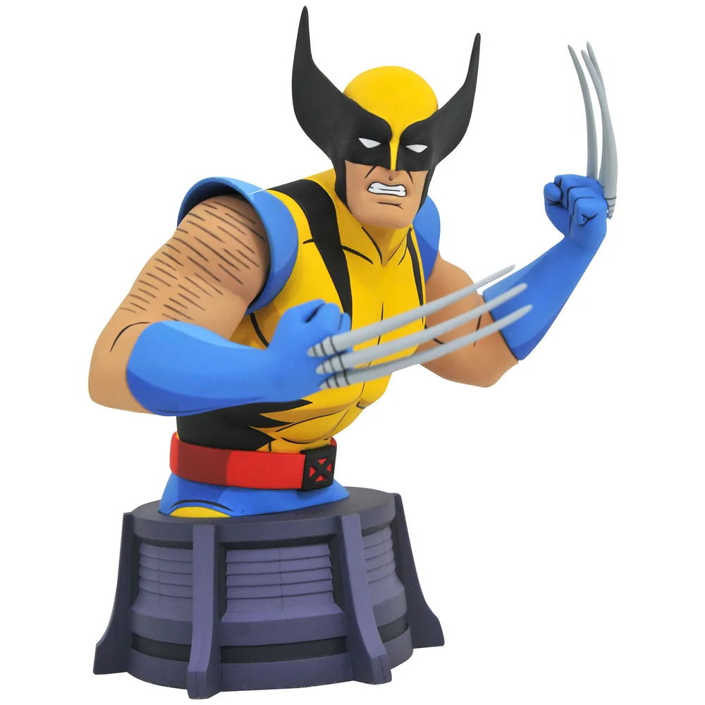 Buste Wolverine Marvel X-Men style dessin animé – Diamond Select Image 1